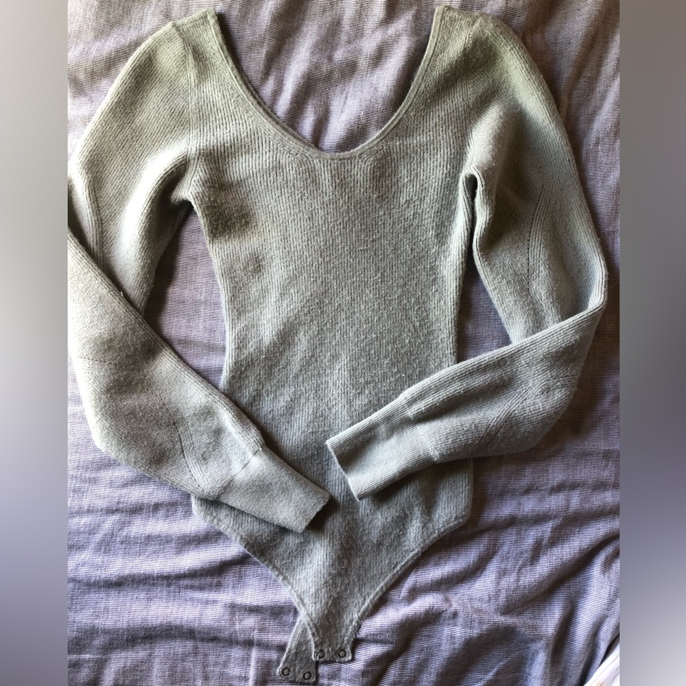 Abercrombie long sleeve bodysuit